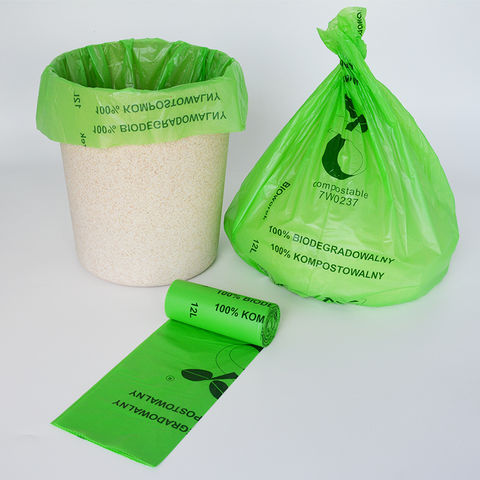 Black Plastic Bag Factory Supply Biodegradable Black Degradable Flat Eco  Friendly Disposable Compostable Trash Rubbish Garbage Bag Made in China -  China Garbage Bag and Trash Bag price