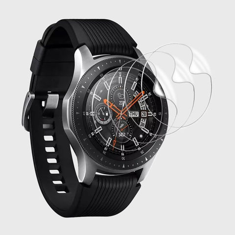 Comprar Protector de pantalla de reloj inteligente para Samsung Galaxy  Watch 5 Pro, película protectora antiarañazos, vidrio templado transparente  HD de 45MM, 44MM y 40MM, 2 uds.