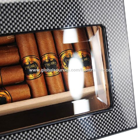 Cigarros Humidor de madera maciza de madera Caja humidor de puros - China  Caja y caja de puros precio