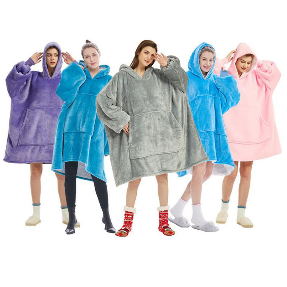 Wholesale Blanket Sweatshirt Hoodie Blanket, Wearable Blanket Blanket Hoodie  for Women, Hooded Blanket Cozy Blanket Women, Super Warm and Oversized  Blanket with Sleeves and Gi Manufacturer and Exporter