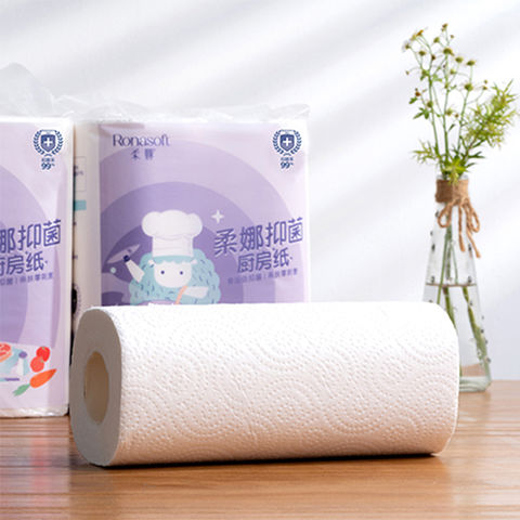 100 Sheets Super Absorbent High Quality Paper Kitchen Towel with Virgin  Wood Pulp - China Paper Towel and Roll Paper Towel price