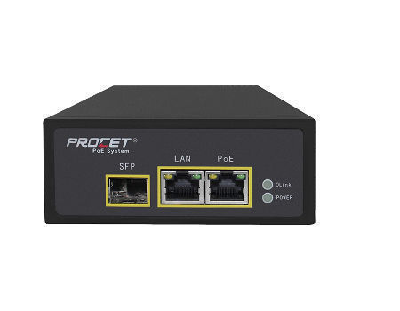 Din Rail Industrial PROCET 95W PoE++ Injector - Industrial DIN Rail ...