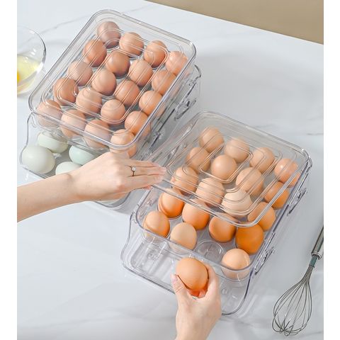 Bandeja organizadora de cajones de huevos para nevera (1 unidad)