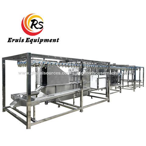 Equipo profesional de procesamiento de aves de corral