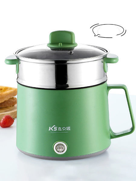 Multifunction Electric Cooking Machine Single / Double Layer Hot Pot  Electric Rice Cooker Non-Stick Pan Pots EU/US Plug 220V 300-600W