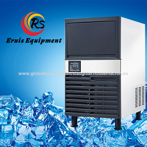 Máquina de hacer bloques de hielo cuadrado grande de 10kg, máquina de bloques de hielo grande de 1000kg a la venta