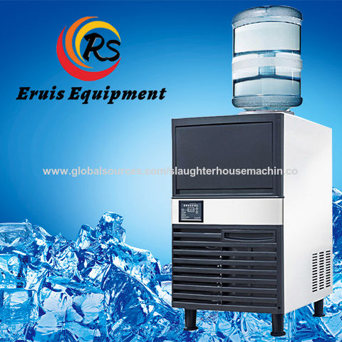 Máquina de hacer bloques de hielo cuadrado grande de 10kg, máquina de bloques de hielo grande de 1000kg a la venta