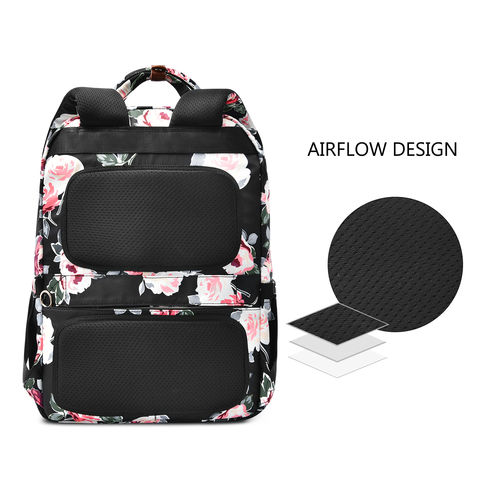 Mochila Para Ordenador Portátil Con Carga Usb Para Mujer, Bolsa De