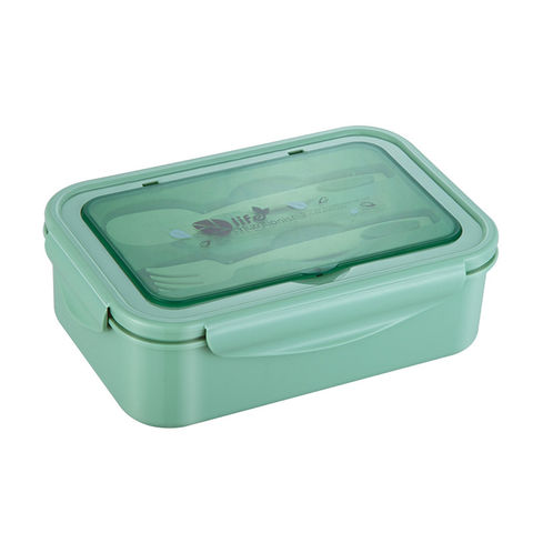 Plastic Lunch Box Office Car Can Microwave Oven Heating Compartment Double  Layer Lunch Box
