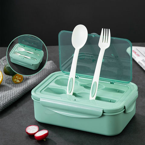 Tupperware Utensils Clear Fork and Spoon Lunch Bag Picnics Camping Portable  New