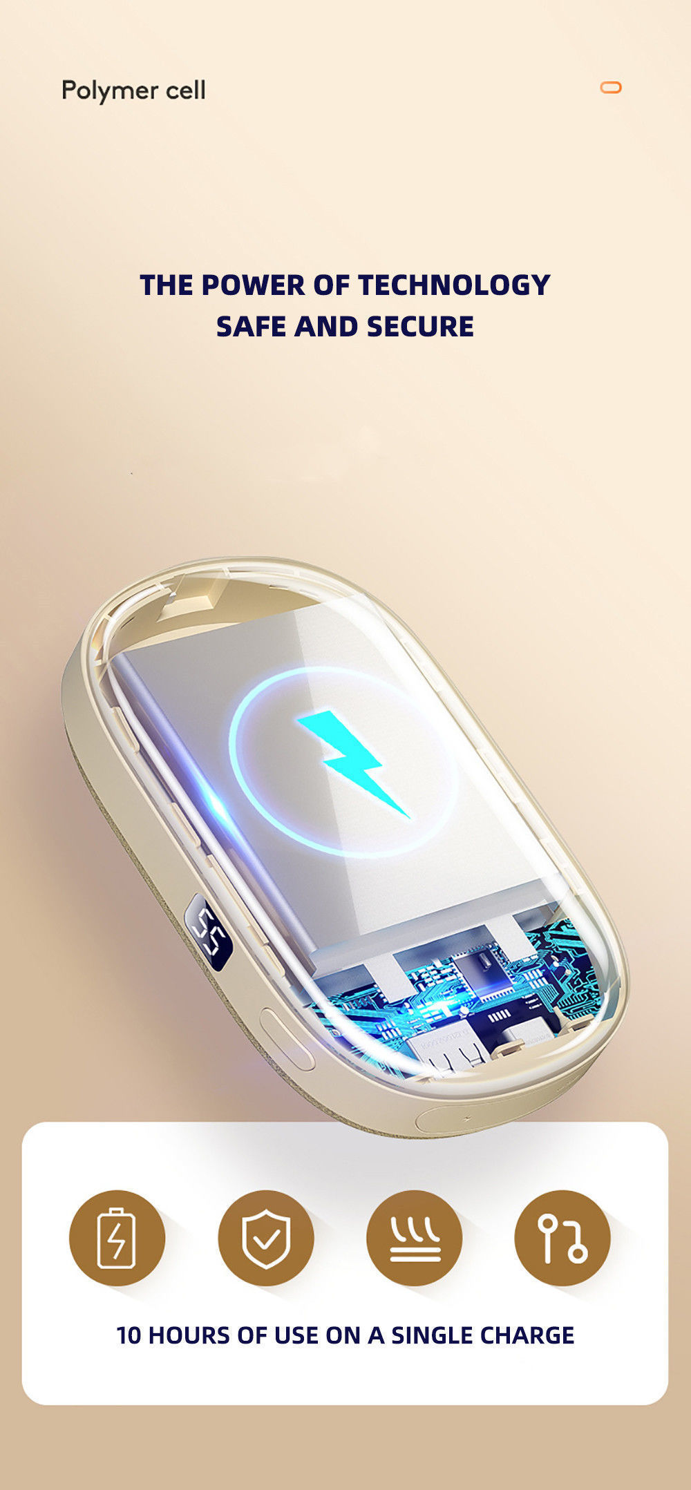 Buy Wholesale China 6000mah Small Hand Warmer Mini Usb Hand Warmer