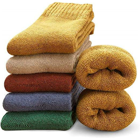 Comprar Calcetines gruesos de lana de invierno para Mujer