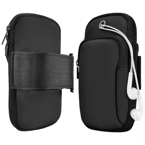 Braçadeira Esportiva Unissex Impermeável Universal para Celular, Bolsa de Braço para Corrida e Esportes ao Ar Livre