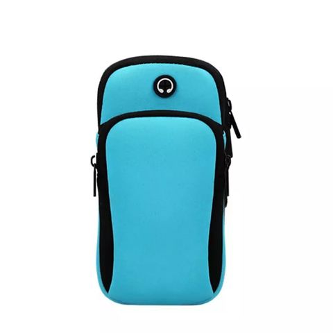 Braçadeira Esportiva Unissex Impermeável Universal para Celular, Bolsa de Braço para Corrida e Esportes ao Ar Livre