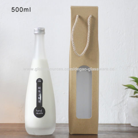 330ml 500 Ml/16 Oz Home Brewing Wine Juicing Bottles Clear Frosted
