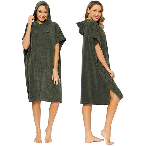 Poncho toalla Mujer, 100% algodón