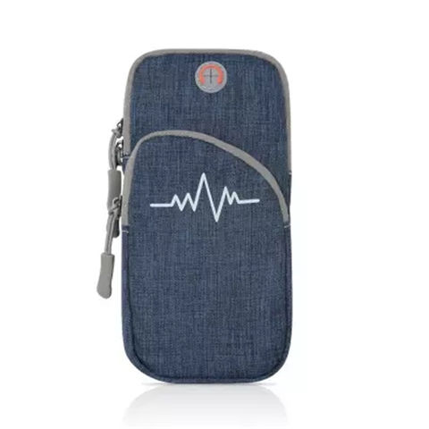 Braçadeira Esportiva Universal Impermeável para Corrida e Fitness ao Ar Livre - Bolsa de Braço/Punho