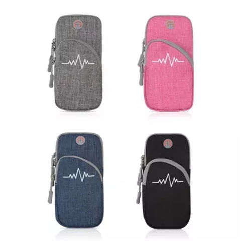 Braçadeira Esportiva Universal Impermeável para Corrida e Fitness ao Ar Livre - Bolsa de Braço/Punho