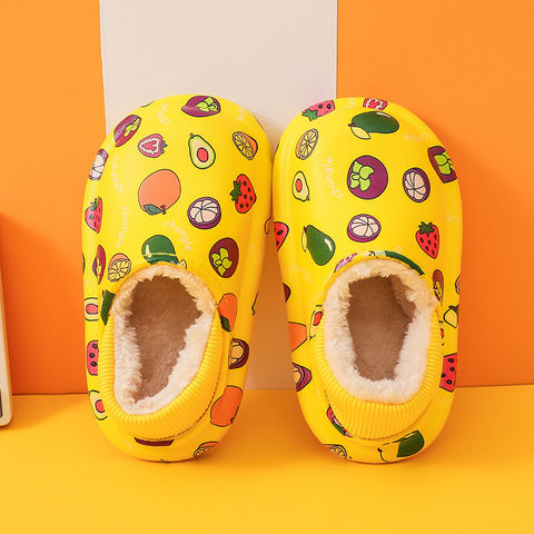 Compre ¡venta Al Por Mayor! ¡bonitos Niños! Pantuflas De Peluche