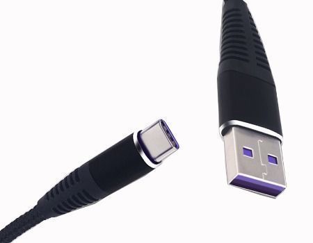 Buy China Wholesale Usb-c Fabric Braided Mobile Phone Cables 5a