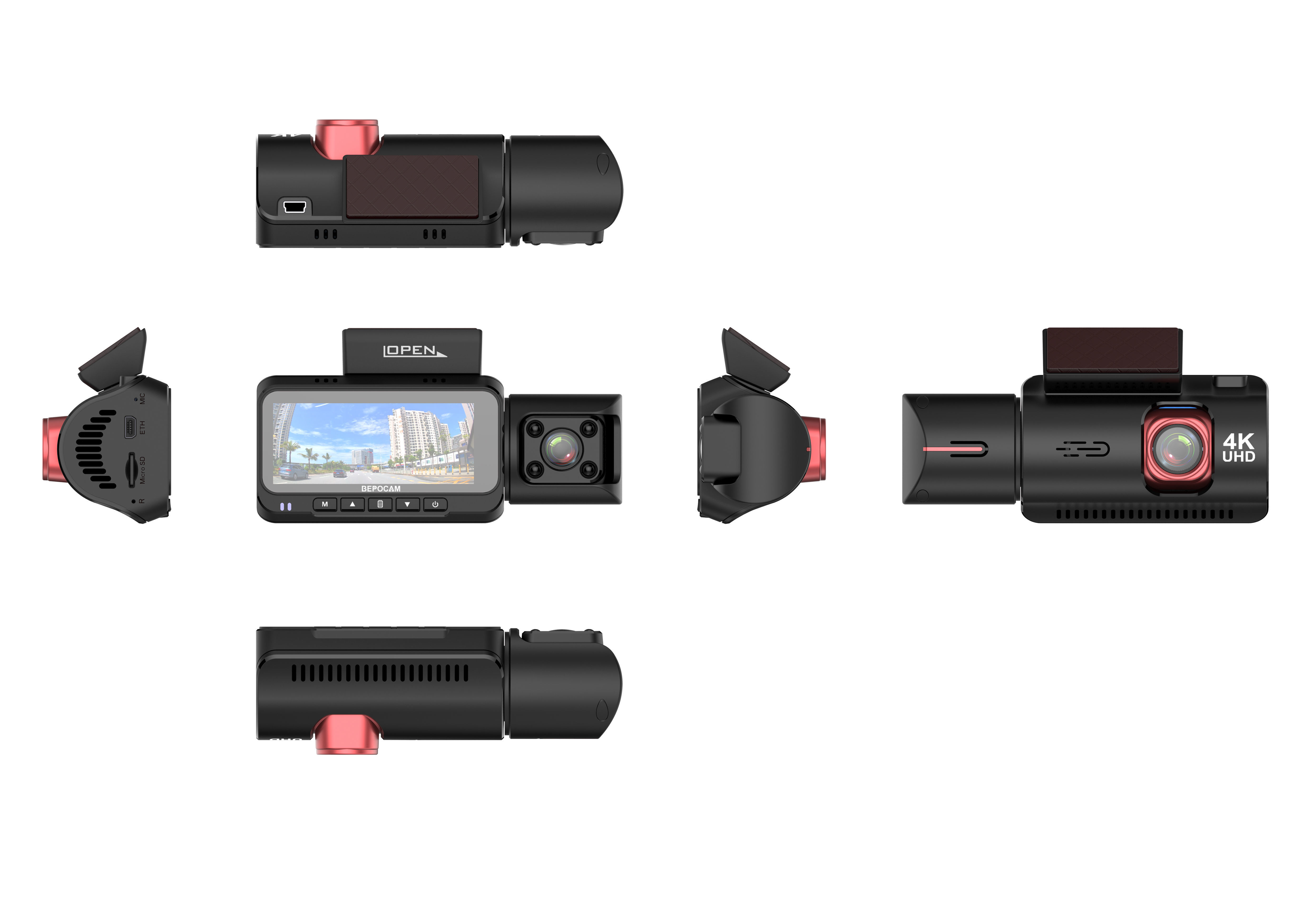 Buy Wholesale China Hot Selling Car Dual Dash Cam 4 Inch Lcd Fhd 1080p