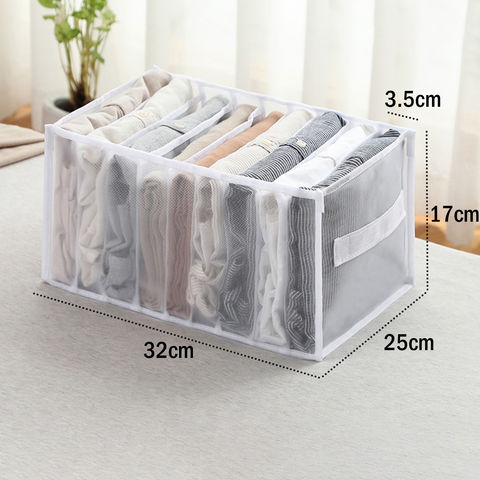 Compre Quick Closet Organizador Ropa Interior Calcetines Gabinete De Casa  Clapboard Caja De Almacenamiento Ropa Plegable Cajón Organizador y  Organizador De Armario Rápido de China por 1 USD