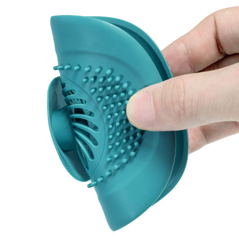LEKEYE Shower Drain Hair Catcher | Bathroom Drain Stopper | Drain Plug with  Filter Hair Catcher