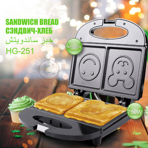 Electric Sandwich Maker, Mini Sandwich Machine, Electric Triangle