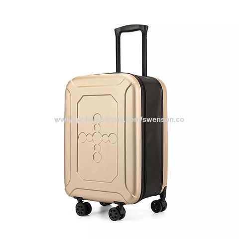 BLCK Square Trolley Luggage Bags - Small Suitcase for Travelling (Black) |  Elegant Auto Retail