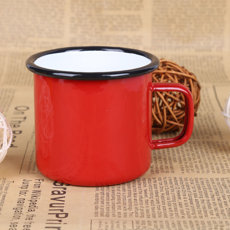 Buy Wholesale China 350ml Enamel Coffee Cup Gift Enamelware Custom