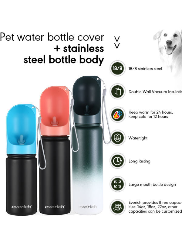 Buy Wholesale China Everich Odm Customized Water Bottle Double Wall ...