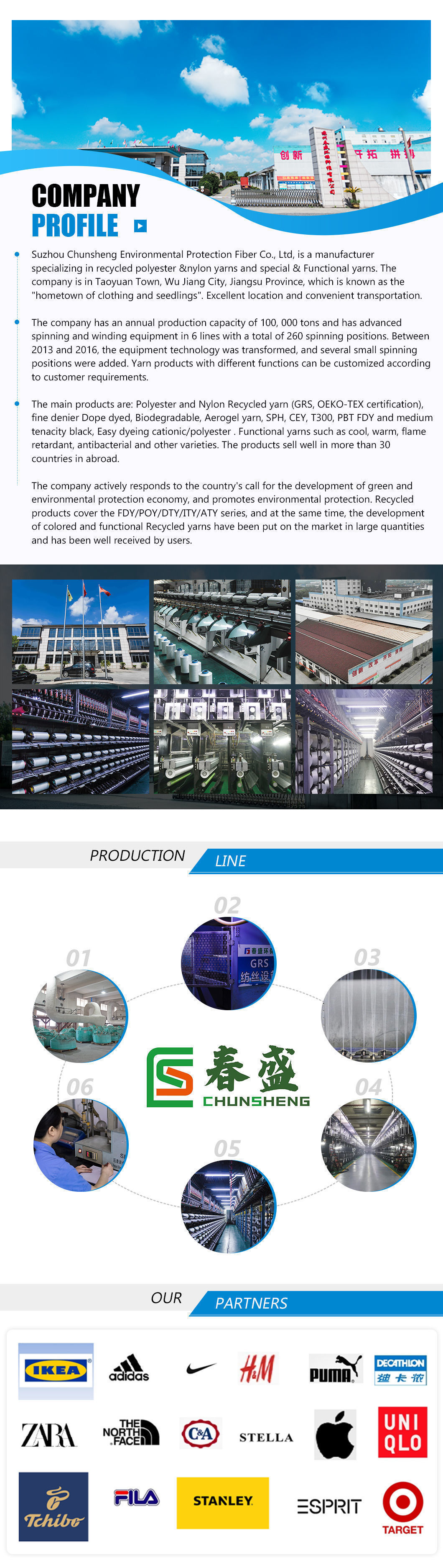 Buy Wholesale China Low Price Hoy 75d/36f High Oriented Yarn Pet Yarn