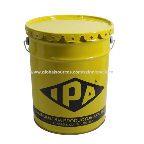 5 Gallon Metal Bucket with Handle for Paint and Chemical Packaging Price -  China Bucket, Metal Bucket