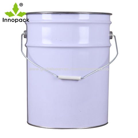 5 Gallon Metal Bucket with Handle for Paint and Chemical Packaging Price -  China Bucket, Metal Bucket