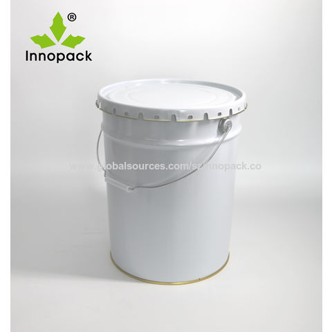 5 Gallon Metal Bucket with Handle for Paint and Chemical Packaging Price -  China Bucket, Metal Bucket