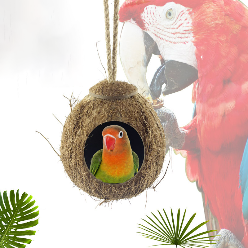 PARROT PERCH High Quality Natural Bird Rope Climbing Ladder Net Gym Perfect  for Your Cags, Macaws, Cockatoos, s, and Birds 