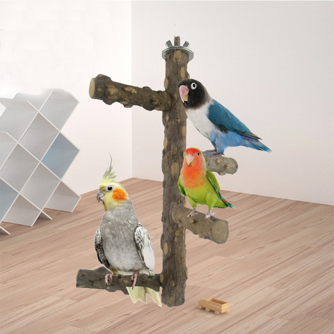 Bird Rope Toy Cotton Rope Stand Perch Climbing for African for Macaw