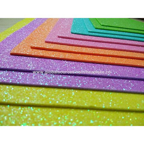 Buy Wholesale China Glitter Eva Foam Sheets, School Education Eva, Craft  Foam Sheet & Glitter Eva Foam Sheets at USD 0.07