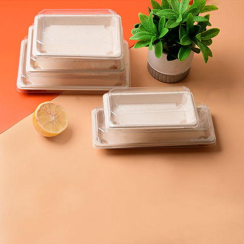 Kraft Paper Sushi Tray with PET Lid - Buy Sushi Paper Box, Kraft Sushi  Paper Box, sushi tray Product on Food Packaging - Shanghai SUNKEA Packaging  Co., Ltd.