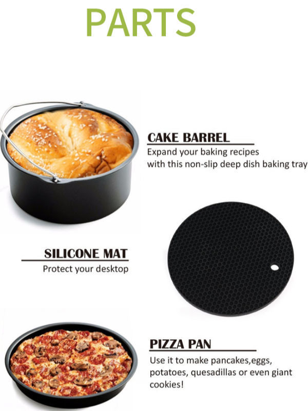 Buy Wholesale China 5 Pieces 6/7/8 Inch Kebab Skewer Rack Pizza Pan Air