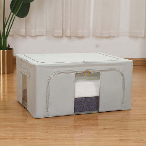 Hogar 6 pack caja de almacenamiento de tela plegable organizador de cajones plegable organizadores de armario de tela
