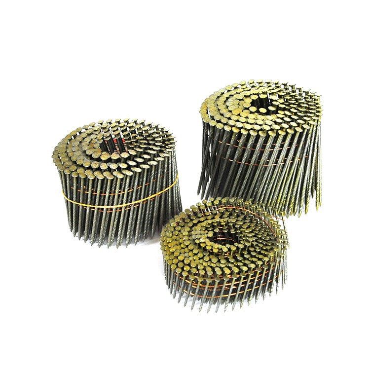 Lot De 7200 Clous à Bobine Montana 16°, 2.5x64 Mm, Tige Annulaire - Neuf, Boîte Légèrement Stockée
