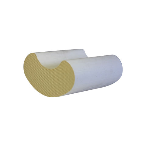 Precio de fábrica, convertidor catalítico de cerámica de panal para tubo de escape incluye revestimiento de catalizador