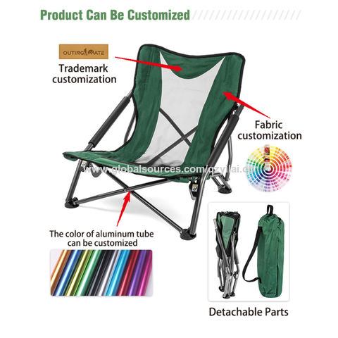 Buy Wholesale China Outing Mate China Manufactory Outdoor Indoor Beach  Chair Backpack Foldable Swimming Lounge Chair & Fold Chair at USD 5.5