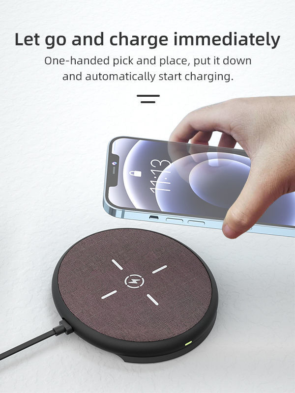 Buy Wholesale China 15w Fast Wireless Charger Pad Qi Wireless Charging