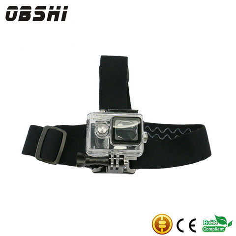Conjunto de accesorios de montaje de cámara, diadema para buceo y correr GoPro