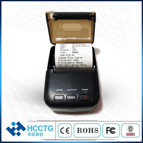 Mini Imprimante Bluetooth Portable Thermique 58 Mm Avec 1 Papier  D'Impression Pour Téléphone Mobile Android Ios Rouge MK12 - Imprimante  Photo