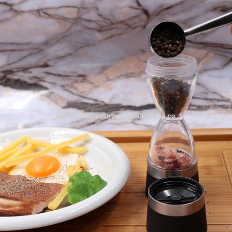 Hand Operated Red Glass Pepper Mill Grinder, Dry Chilli Mills Hot Sale -  China Glass Jar and Food Jar price