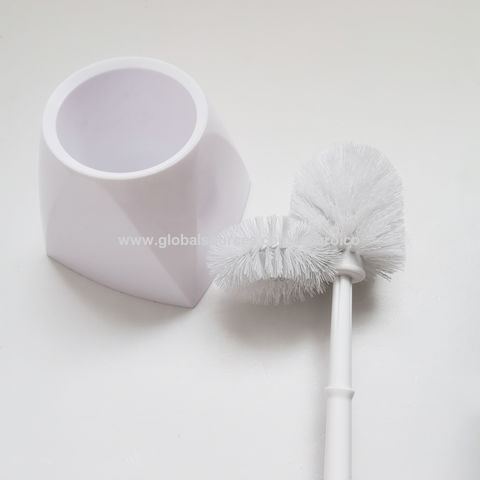 Slim Compact Bathroom Toilet Bowl Brush Toilet Brush Sturdy Deep