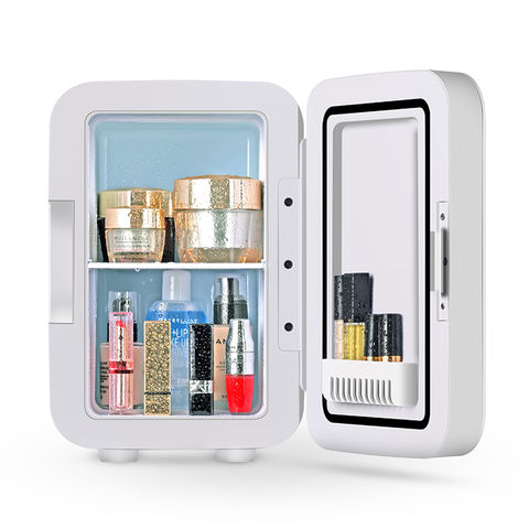 Buy Wholesale China 6l Portable Fridge Small Refrigerator Ac Dc12v For  Cosmetic Skin Care Make Up Makeup Mini Fridge & Mini Fridge at USD 19.5